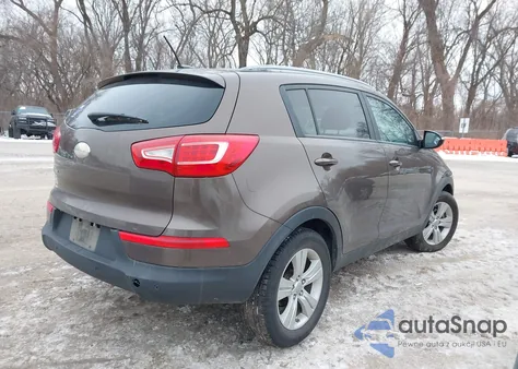 2013 Kia Sportage Lx from USA, damaged, VIN KNDPB3A24D7520404